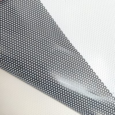 Vinilo microperforado especial ventanas (Homologado)