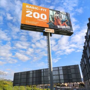 Monoposte publicitario