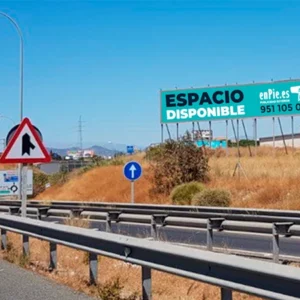 Valla publicitaria para publicidad