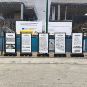 Mupis para publicidad exterior en Málaga